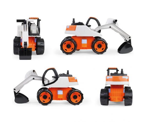 LENA: GIGA TRUCKS excavator uriaș portocaliu 63 cm