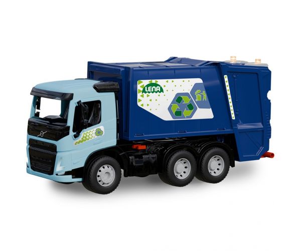 LENA: Mașină de gunoi Worxx Volvo FMX cu benă, 54 cm