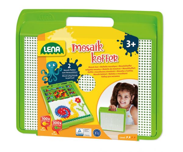 LENA: Set Mosaik de buline în valiză 10–15 mm, 400 buc.