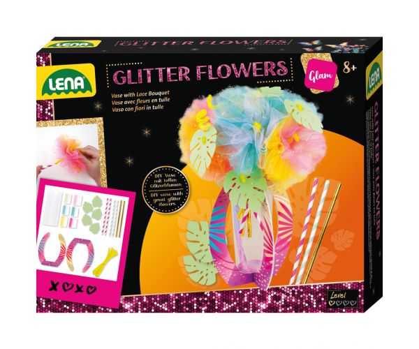 LENA: Set creativ pentru confecționarea buchetelor de flori sclipitoare