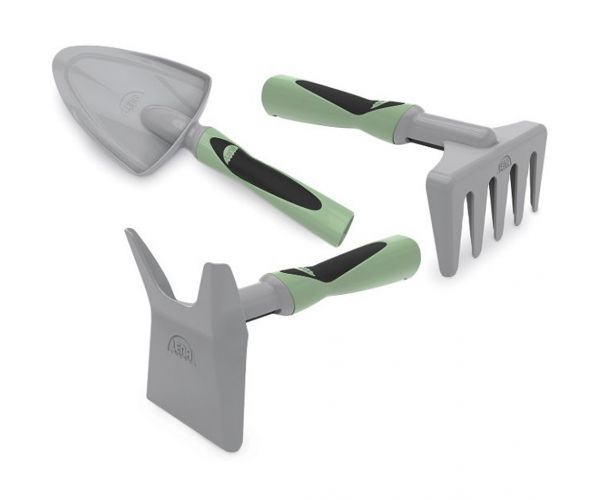 LENA: Set pentru nisip, 3 piese, culoare verde-gri