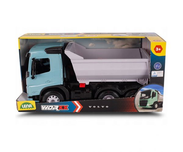 LENA: Worxx camion basculant Volvo FMX cu cutie, 45 cm