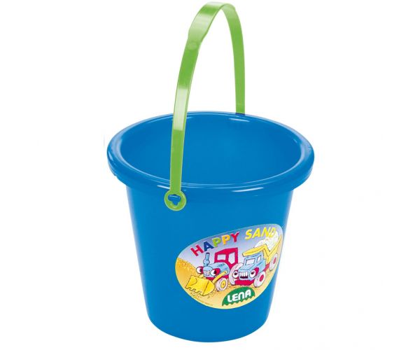 LENA: găleată de nisip albastră, 15 cm