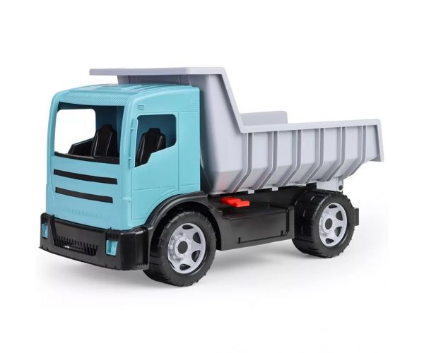 Lena: Camion basculant uriaș, de culoare turcoaz-gri, 63 cm