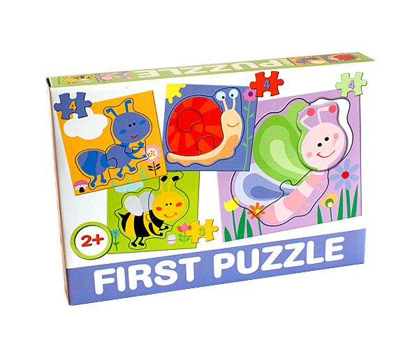 Lepkés Bébipuzzle - D-Toys