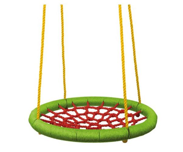 Fészekhinta 83cm-es piros-zöld