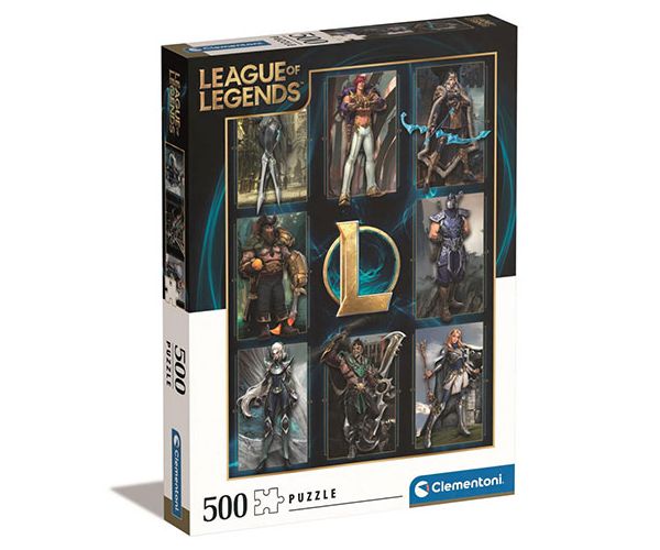 League of Legends: Hősök HQC puzzle 500db-os - Clementoni