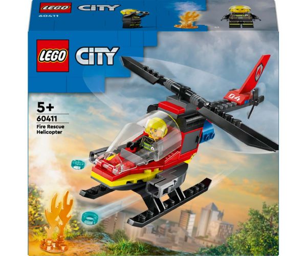 LEGO® City: Elicopter de salvare pompieri (60411)
