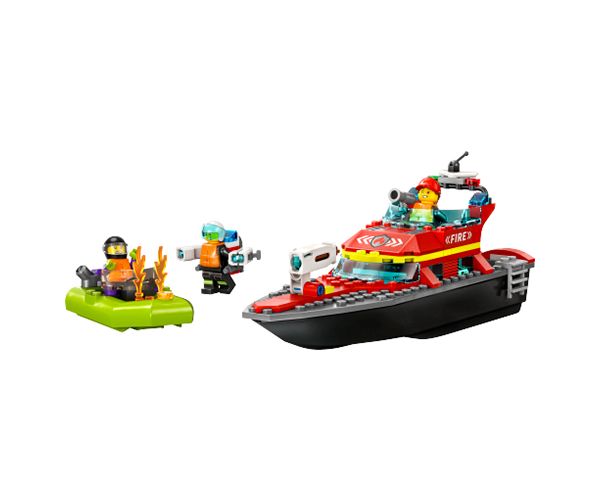 LEGO® City: Tűzoltóhajó (60373)
