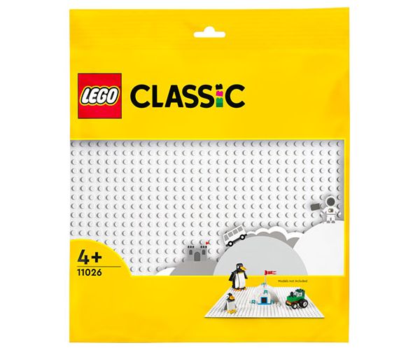 LEGO® Classic: White Baseplate (11026)