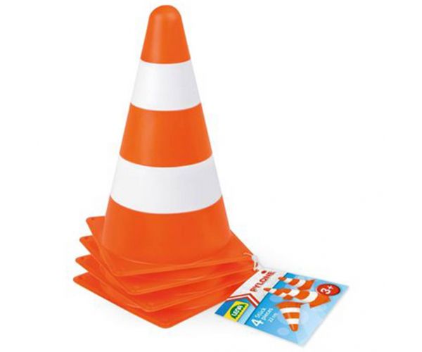 LENA: 22cm semne rutiere 4 bucăți set