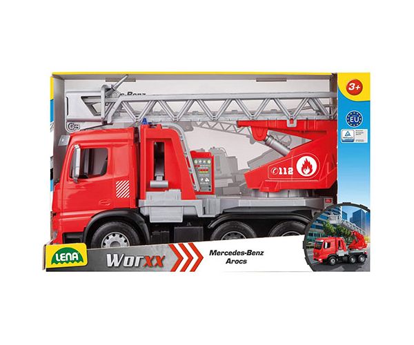 LENA: Mercedes-Bens Arocs mașină de pompieri cu scară 48cm