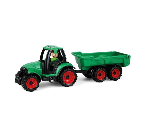 LENA: Truckies traktor utánfutóval és figurával 36cm