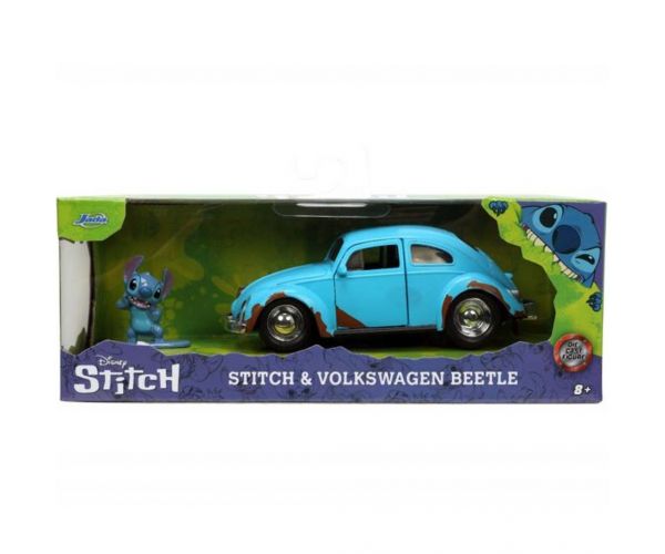 Lilo și Stitch – Volkswagen Beetle 1959, scară 1/32 - Simba Toys