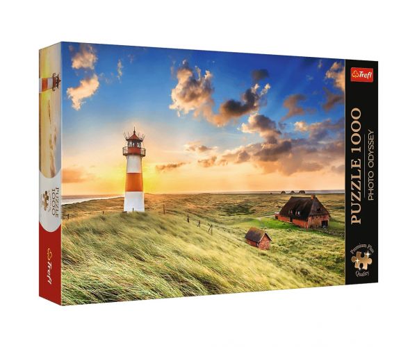 Listi far de mare 1000 piese, puzzle Premium Plus Quality - Trefl