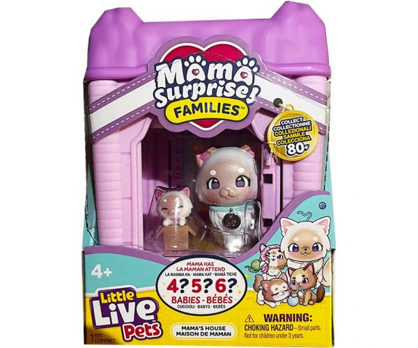 Little Live Pets: Familia Mama Surprise de pisicuțe