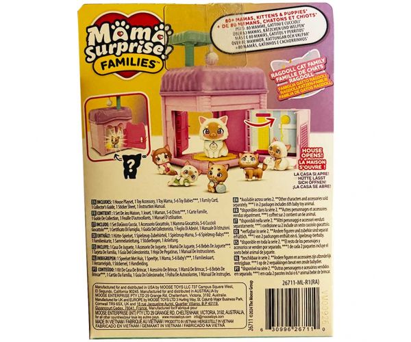 Little Live Pets: Familia Mama Surprise de pisicuțe