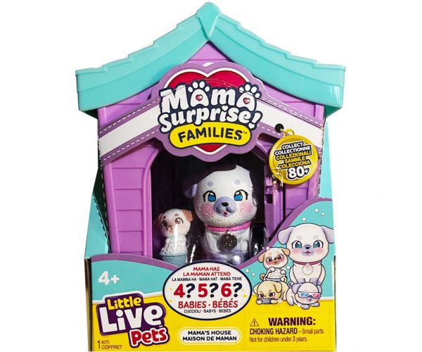 Little Live Pets: Familia Pug Mama Surprise