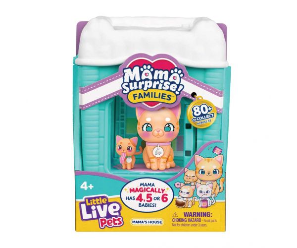 Little Live Pets: Familia de pisici Mama Surprise