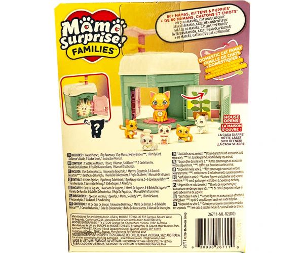 Little Live Pets: Familia de pisici Mama Surprise