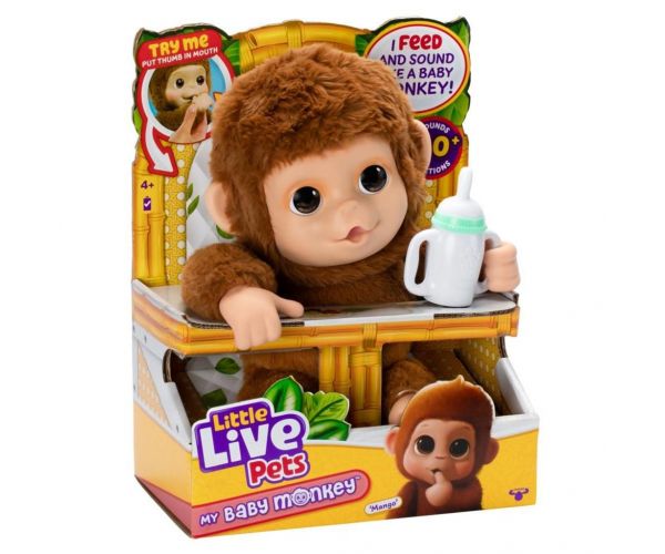 Little Live Pets: Mango, maimuțica mea interactivă