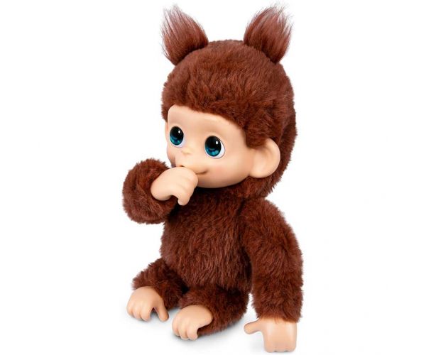 Little Live Pets: Mini Maki Chikki Cherry, maimuță maro interactivă
