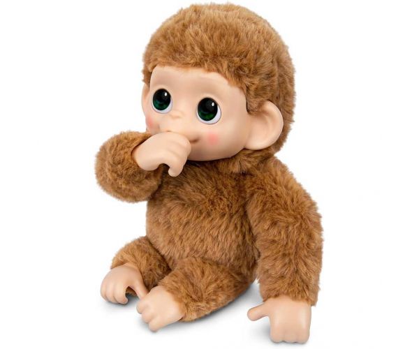 Little Live Pets: Mini Maki Pepi Peach maimuță interactivă crem
