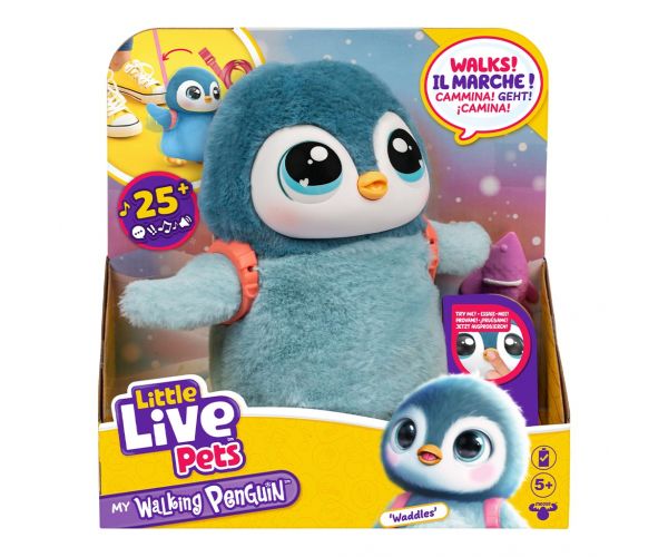 Little Live Pets: Pinguin interactiv care merge