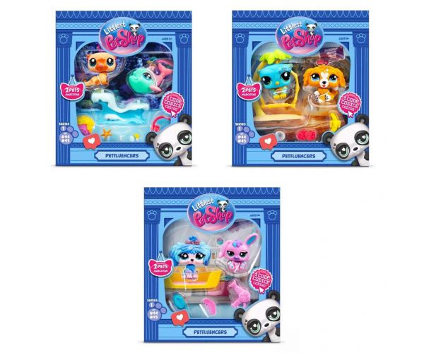 Littlest Pet Shop: Set Petfluencer, pachet de 2 bucăți, diverse modele, 1 bucată