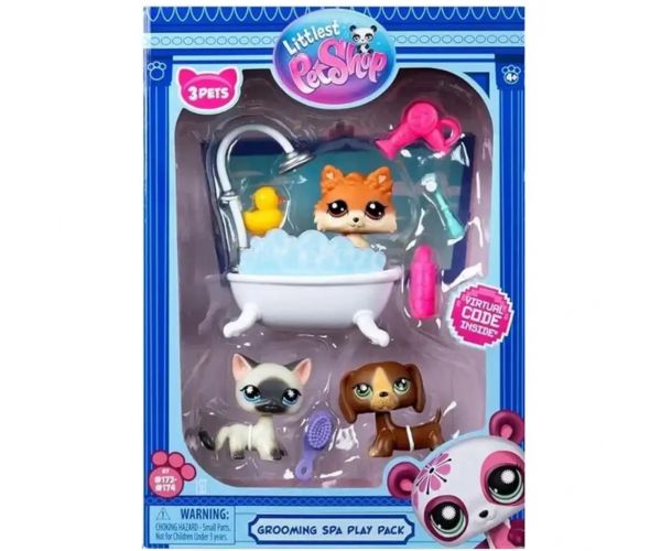 Littlest Pet Shop: Spa 3db-os figura csomag