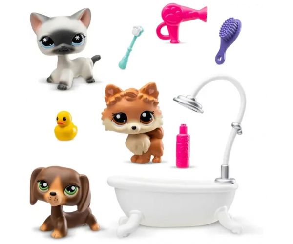 Littlest Pet Shop: Spa 3db-os figura csomag