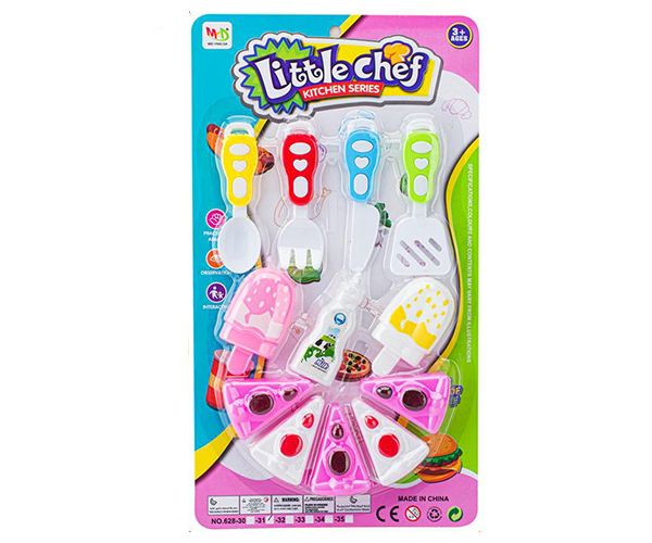 Little Chief set dulciuri cu înghețată și tacâmuri
