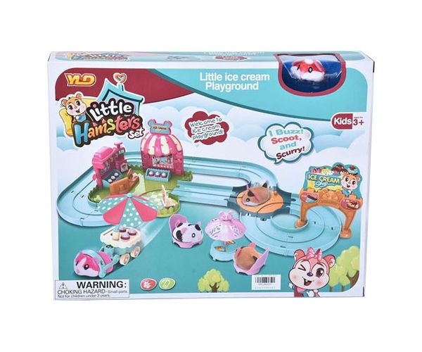 Little Hamsters Play Set Lumea înghețatei