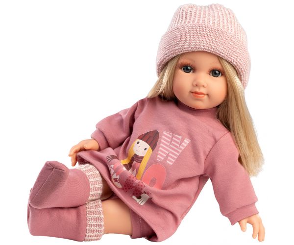 Llorens: Elena păpușă de 35 cm în set roz