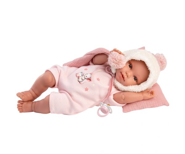 Llorens: Olivia, păpușă care plânge de 38 cm, cu păturică