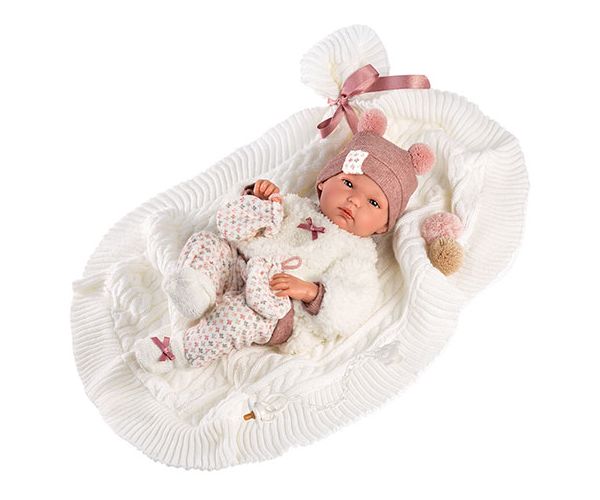Llorens: Bimba nou născut păpușă de 35cm cu pătură
