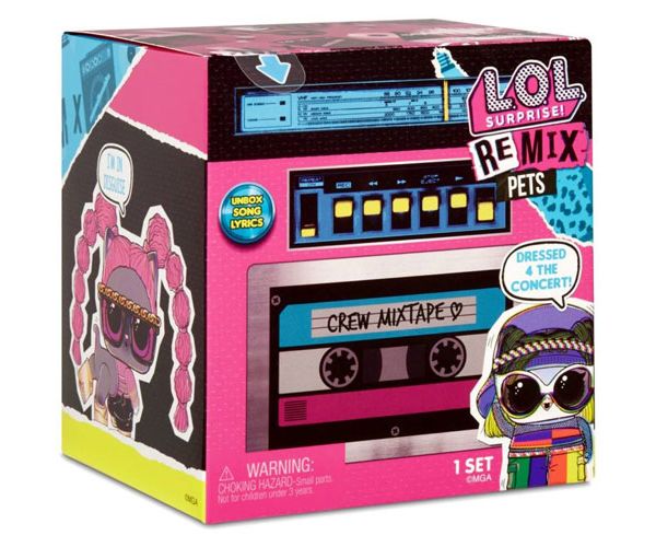 L.O.L. Surprise Remix Pets figurină de joacă - care se poate colecționa