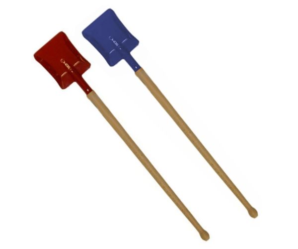 Lopată metal cu mâner lemn 60cm - multe variante