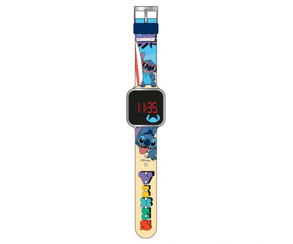 Luna: Disney Stitch LED-es karóra