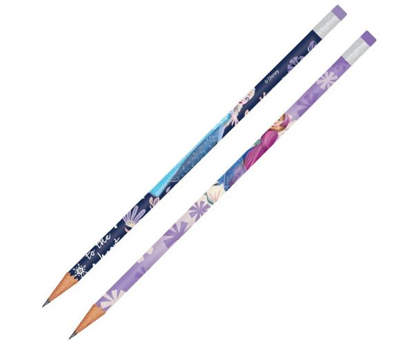Luna: Creion grafit cu radieră Frozen 2, disponibil în două variante, 1 buc.