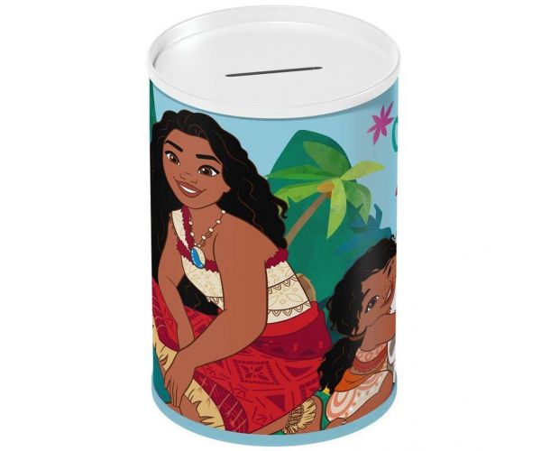 Luna: Vaiana 2 kalandokkal teli fém persely 10x15cm