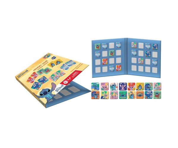 Luna: Joc de memorie magnetic pliabil Disney Stitch
