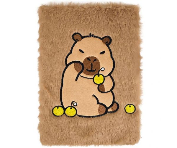 Luna: Jurnal de pluș cu model capybara