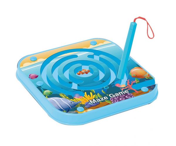Luna: Labirint magnetic joc de îndemânare în două variante 1 buc.