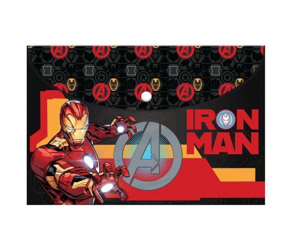 Luna: Mapă A4 cu capse Iron Man