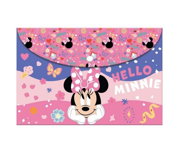 Luna: Mapă A4 cu capse, Minnie Mouse