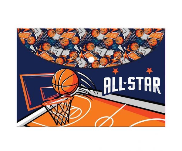 Luna: Mapă A4 cu patent Must Basketball