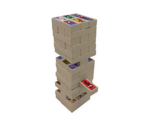Luna: Marvel Spidey 3-în-1 joc de societate - Jenga, Domino și Joc de Memorie