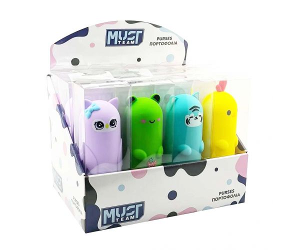 Luna: Must Team penar din silicon cu animale, diverse modele, 1 buc.