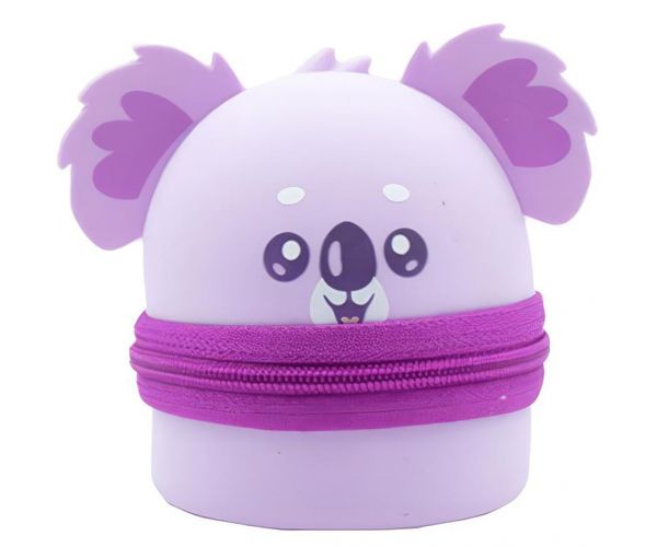 Luna: Must Team penar pliabil din silicon, cu modele cu figurine de animale, în mai multe variante, 1 bucată